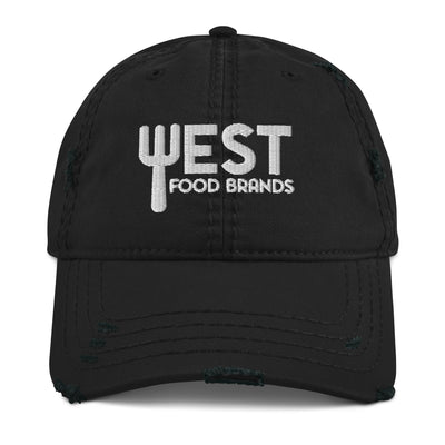 West Food Brands Distressed Dad Hat