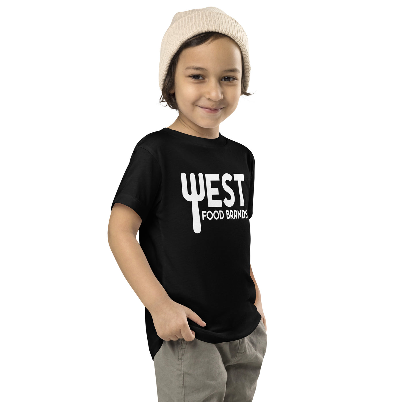 West Food Brands Logo Toddler Short Sleeve Tee