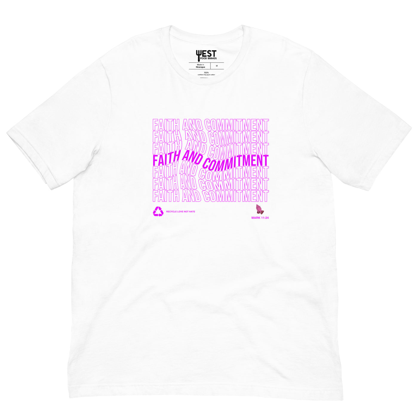 Faith and Commitment unisex t-shirt